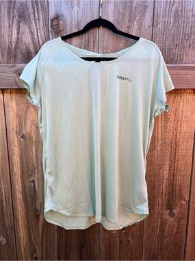 Craft Mint Green Short Sleeve Performance Tee